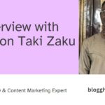 Interview with Simon Taki Zaku – SEO & Content Marketing Expert