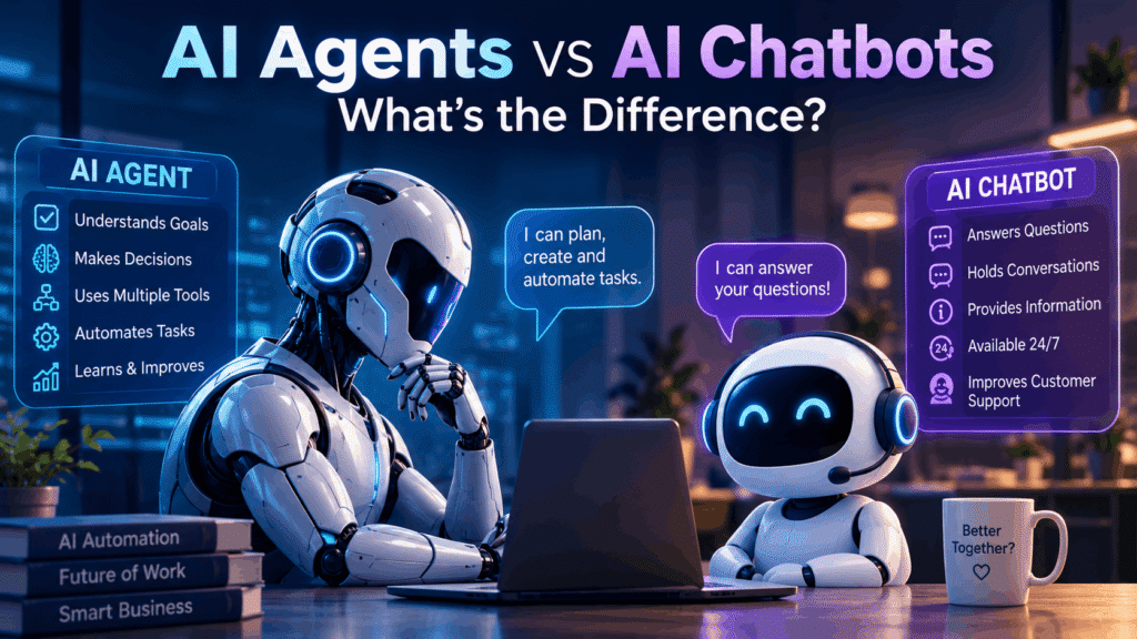 AI Agents vs AI Chatbots: What's the Difference?