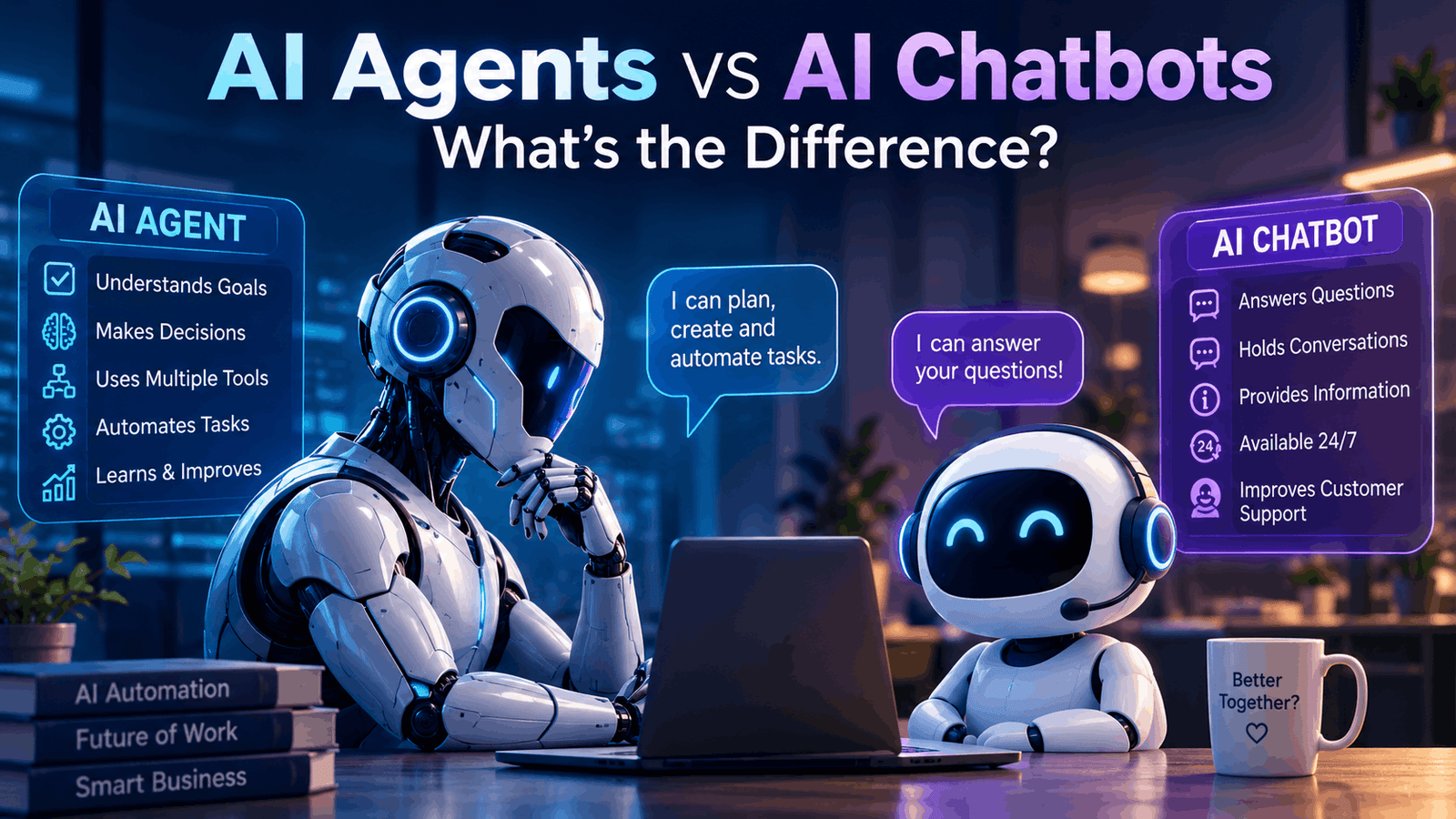 AI Agents vs AI Chatbots: What’s the Difference?