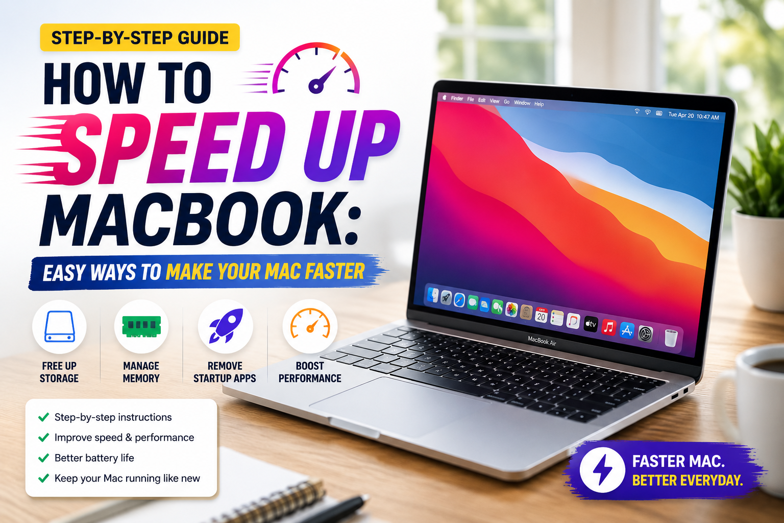 How to Speed Up MacBook: Easy Ways to Make Your Mac Faster