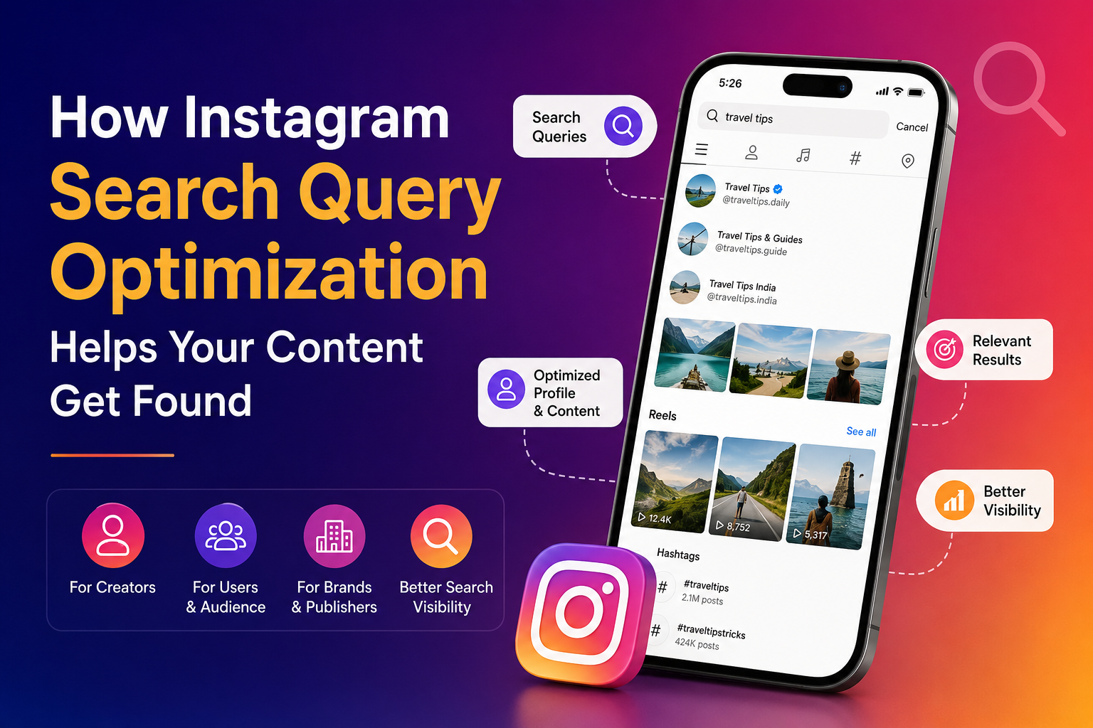 How Instagram Search Query Optimization Helps Your Content Get Found