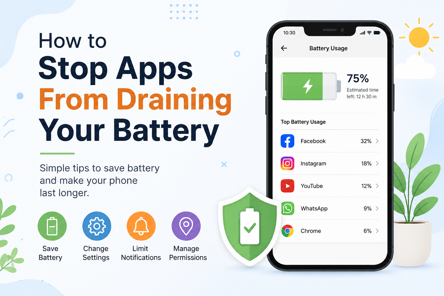 How to Stop Apps From Draining Your Battery